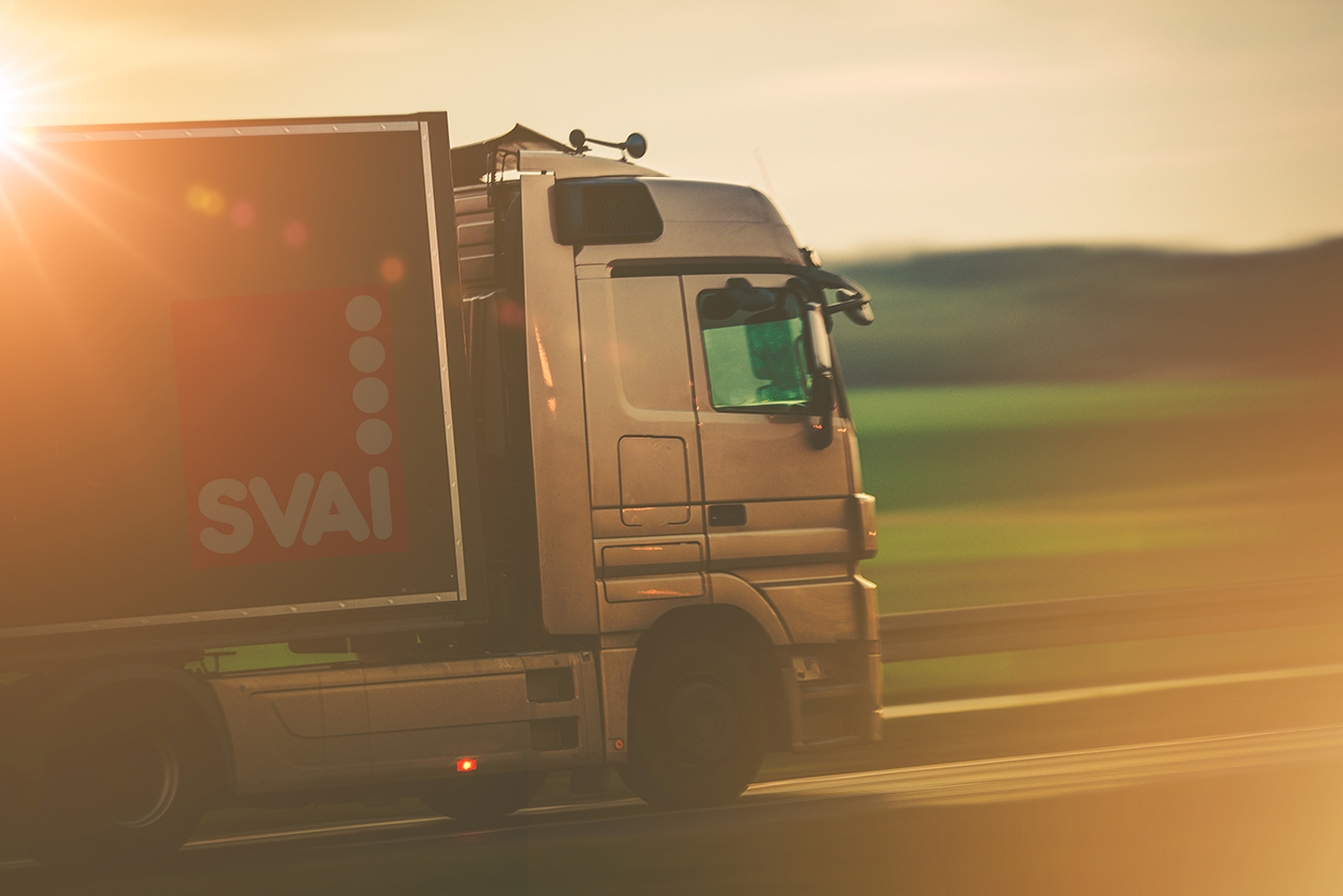 camion con logo RICERCA AUTISTA
